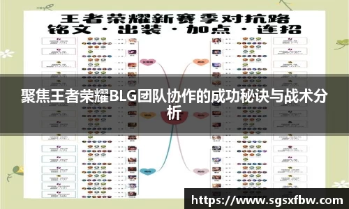 聚焦王者荣耀BLG团队协作的成功秘诀与战术分析
