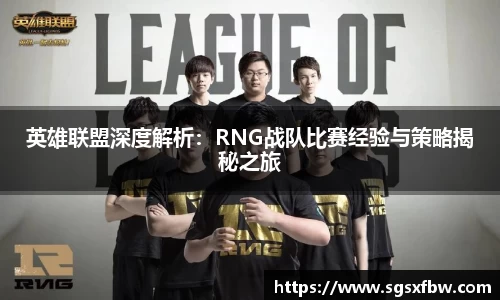 英雄联盟深度解析：RNG战队比赛经验与策略揭秘之旅