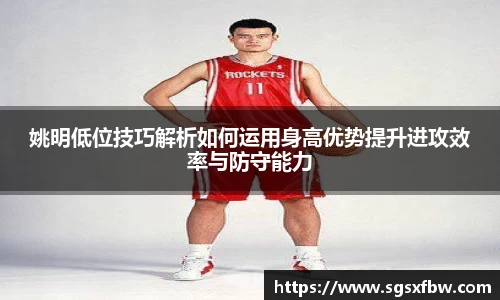 姚明低位技巧解析如何运用身高优势提升进攻效率与防守能力