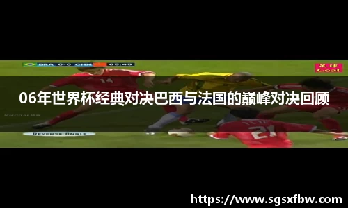 06年世界杯经典对决巴西与法国的巅峰对决回顾